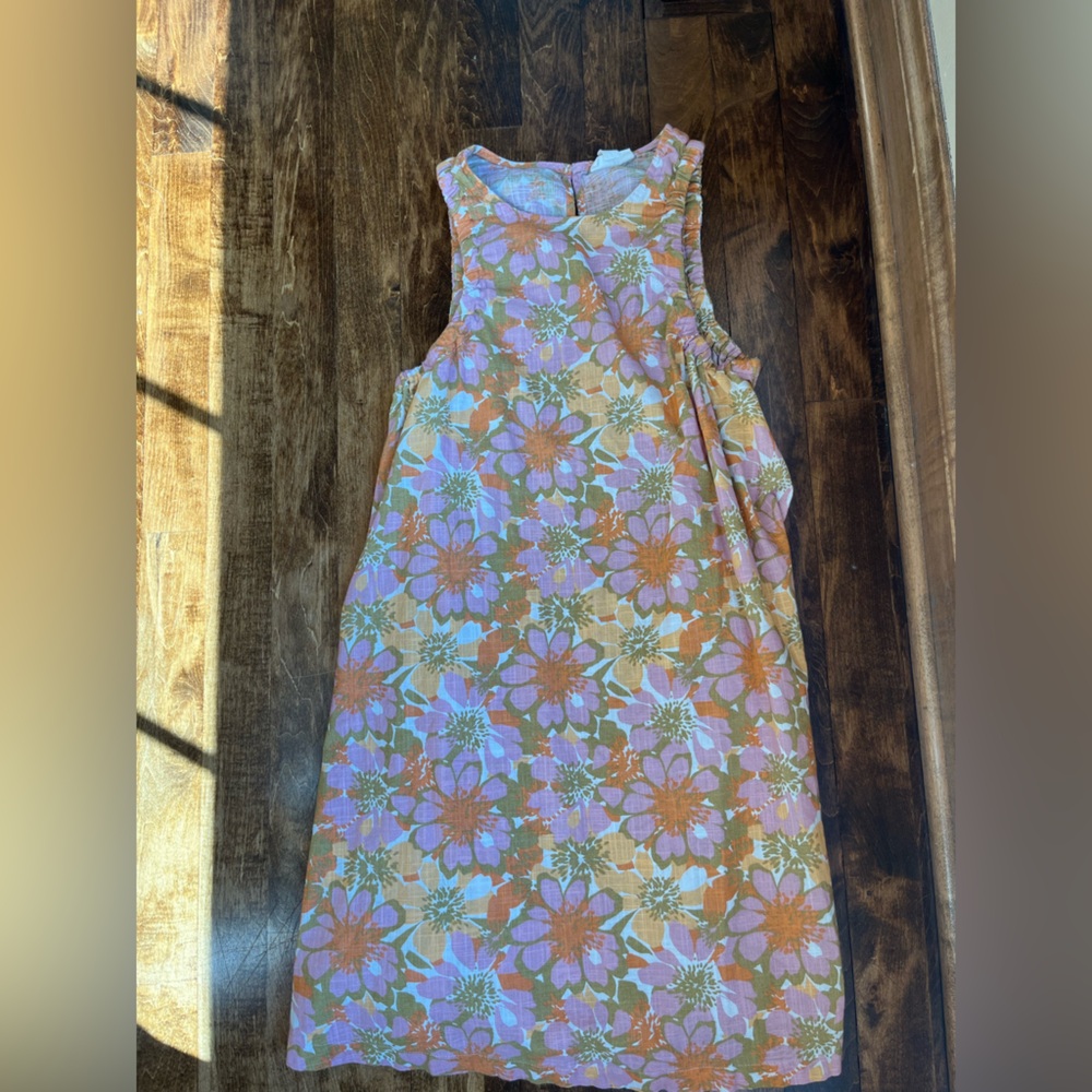 floral cute mini dress